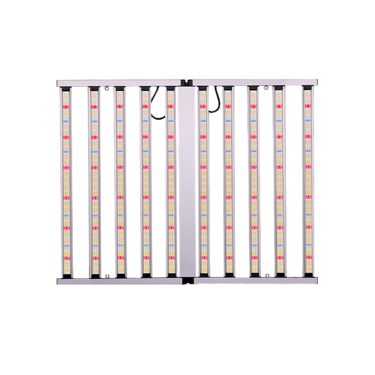 High-Efficiency 1000W Full Spectrum Foldable Grow Light with Two-Channel Dimming for Optimal Indoor Plant Growth